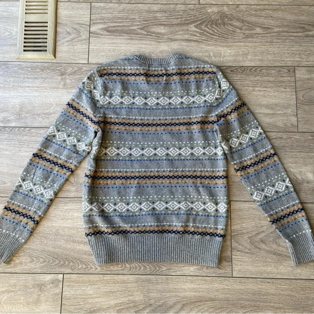 American Eagle Outfitters Fairisle Crew Neck Ugly Sweater - Picture 8 of 11